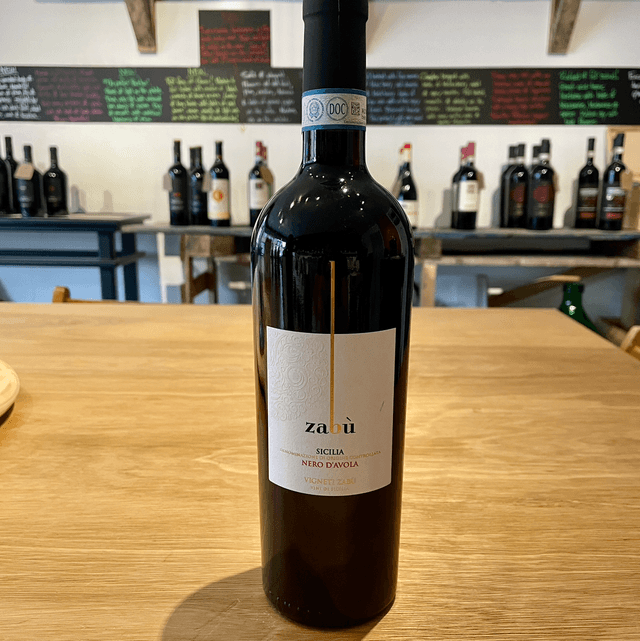 Vingeti Zabu, Nero D&#039;Avola DOC 2022